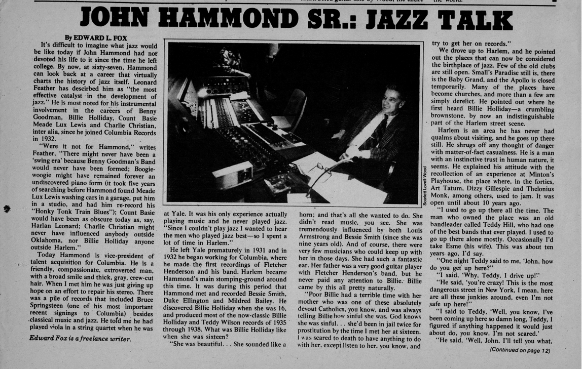 A newspaper article of a person playing music

AI-generated content may be incorrect.